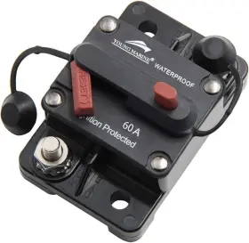 Mount-60a Young Marine 90006-1 Circuit Breaker For Boat Trolling With Manual Surface