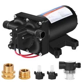 F42-12v Youngtree Rv Fresh Water Pressure Pump 12v 5.5gpm 70psi On Demand Self Priming P