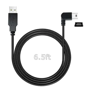 Yqmajim 784851343973 Charging Cable For Dash Cam 6.5 Ft Mini Usb Camera Mirror