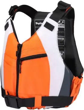 Y4-yd-fbx-0463106f Yueta Swim Vest For Adults Xl/xxl 154-198 Lbs Orange And White