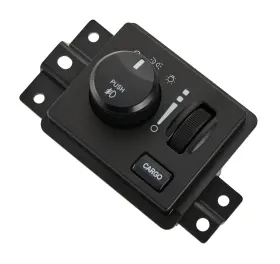 Zin56049637ac Zaposts Headlight Lamp Dimmer Switch With Fog Light Fits For Dodge Black
