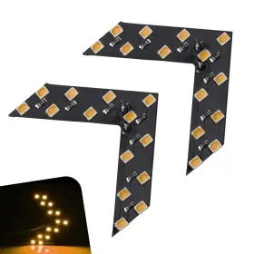 3528-14smd Zehiony Zehmpn10 2 Pcs Car Rearview Mirror Turn Signal Lights Led Arrow Indic