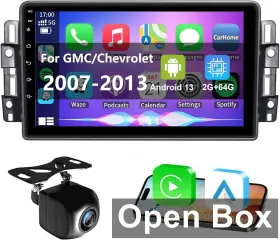 Hj8xq2 Zeminba 2g 64g Android 13 Car Stereo For Chevy Gmc Buick 2007-2013 Wireless Carplay