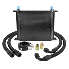 Zhsymx 752815545985 30 Row An10-10an Stacked Plate Oil Cooler Universal Engine Transmission Briti