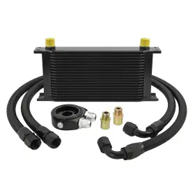 An10-10an Zhsymx 752815545992 19 Row Stacked Plate Oil Cooler Universal Engine Transmis... Fast Ship