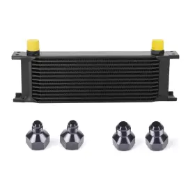 An10-10an Zhsymx 752815546241 13 Row Stacked Plate Oil Cooler With 6an 8an Adapter Univ... Fast Ship