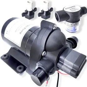 2088-422-144 Zixixvan 762704580850 Rv Pump 12v Dc 3.3gpm 3200 Water For Potable Use 1