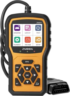 Zmoon 744759095077 Scanner Diagnostic Tool Car Code Reader Obdii/eobd Scan For Al
