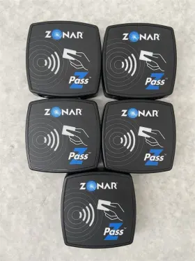 Zpassv2 Zonar 30025 Lot Of 5 Z Pass Srt