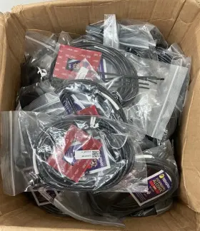1923l09 Zonar 80765 Lot Of 50 Interface Cable 6p To 13ft