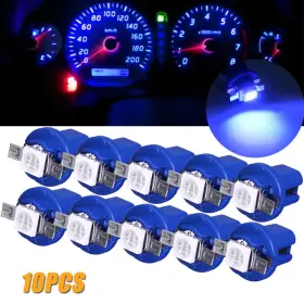 Weo0234 Zxfloov 10-pack T5 B8.5d 5050 Smd Led Dash Lights - Bright Eco-friendly And Easy Install