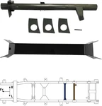 Mountainpeak Front Rear Fuel Tank Support Crossmember 2007-2014 Silverado 1500 +. Fixed Price $159.99.
