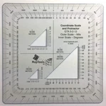 Maptools Military Style Utm/mgrs Coordinate Scale 5" X. Fixed Price $17.24.
