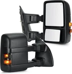 Towing Mirrors Fit 99-07 Ford F250 F350 F450 F550 Super Duty Pickup. Fixed Price $245.99.