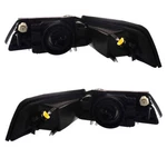 Pair Of Headlights Fits Ford Mustang Mach 04 By Number 3R3Z13008CA 3R3Z13008DA. Fixed Price $240.83.