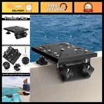 Universal Aluminum Downrigger Bracket For 45/90 Boat Track System - Fishing Mou. Fixed Price $70.19.