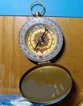 Classic Pocket Style Camping Compass Luminous W/ Snap Cover 2" Diameter. Fixed Price $12.49.