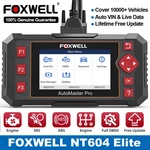 Foxwell NT604 Elite OBD2 Scanner Car Engine Transmission Abs Srs Code Reader. Fixed Price $169.99.