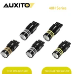 Auxito 7443 7444 7440 7441 Led Bulbs Brake Stop Light Lamp Red Super Bright 3157. Fixed Price $13.29.