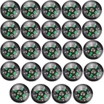 50 Pieces Mini Compass Small Button For Kids 20MM Bulk Hiking Liquid Black. Fixed Price $15.90.