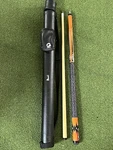Pool Cue Mike Massey 2 Piece 57 Player Series With Case. Fixed Price $65.00.