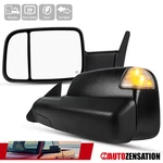 Fit 1998-2002 Dodge Ram 2500 3500 Power Heated Extented Tow Mirrors+led Signal. Fixed Price $132.99.