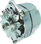 Oeg Parts New Alternator High Output 100 Amp Chrome 3 Wire, Self.... Fixed Price $151.64.