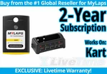 Mylaps TR2 Kart Rechargeable Transponder W/ 2-YEAR Subscription. Fixed Price $199.99.