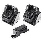 Engine And Transmission Motor Mount Kit Replacement, Set Of 3, Compatible With 2. Fixed Price $97.68.