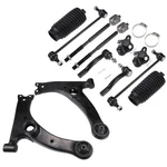 Autohaux 12PCS Front Suspension Kit Lower Control Arm Inner Outer Tie Rod E.... Fixed Price $146.92.