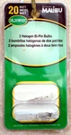 (4) Bi-pin Halogen Low Voltage Landscape Light Bulbs (ML20WH2C) New. Fixed Price $9.97.