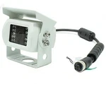 Rostra 250-8149 Heavy Duty White Infrared Ir Camera W/ Microphone Hd Connector. Fixed Price $109.00.