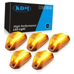Kdm Clear Led Cab Roof Top Marker Lights Assembly Lens- Amber. Fixed Price $65.16.