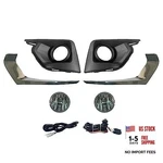 Laformo Traverse Bumper Lamp With Bezel & Switch Left + Right Side Fog Lights. Fixed Price $76.75.