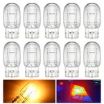 Meonum 10 Pcs Bulb, T20 1891 7443LL Brake Light 0.79IN*1.69IN, Yellow. Fixed Price $12.66.