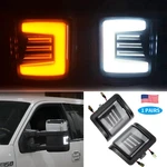 Switchback Led Side Mirror Turn Signal Light Ford F250 F350 F450 Super Duty. Fixed Price $58.58.