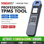 Mucar T261 Tpms Programming Tool Sensor Relearn Activator For 892BT VO8 VO7S. Fixed Price $89.00.