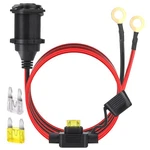 Dongge 12V/24V Fixed Thread Cigarette Lighter Socket Extension Ft,. Fixed Price $15.82.