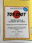 Topspot Waterproof Map. Upper Keys & Florida Bay Area. Very Good Condition.. Fixed Price $16.12.