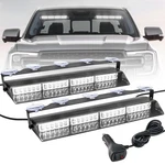 White 2 1 Emergency Dash Strobe Light Bar, Front/rear 48LEDS Interior Wind.... Fixed Price $49.37.