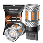 2025 Sealight 7443 Led Amber Bulb 1000 Lumen Turn Signal Brake Tail 9W. Fixed Price $35.59.