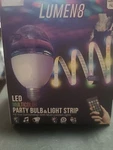 Premier LUMEN8 Led Milticolor Party Bulb&light Strip With Remote. Fixed Price $19.99.