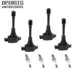 4X Ignition Coil & Spark Plug For Nissan Altima Cube Rogue Infiniti FX50 UF-549. Fixed Price $46.99.
