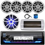 Jvc KD-X38MBS Bluetooth Receiver, Cover, 4X 6.5" 225W Speaker,wire, Sub, Antenna. Fixed Price $549.85.