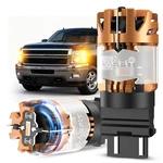 2PCS Lasfit 3157 3156 Amber Led Turn Signal Light Bulbs No Hyper Flash 4800LM. Fixed Price $59.99.