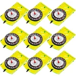 9 Pieces Orienteering Compass Hiking Backpacking Camping Map Reading .... Fixed Price $30.17.