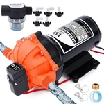 12V Marine Washdown Pump (75PSI 7.0 Gpm) Self-priming Fresh Water With.... Fixed Price $132.36.