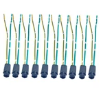 Bstenky 10PACK T5 W2W 37 74 286 Car Bulb Socket Holder Pre-wired Connector.... Fixed Price $17.84.