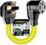 Ev Charger Cord, Nema 14-30P To 14-50R Adapter, 30AMP Dryer Plug Pr. Fixed Price $26.20.