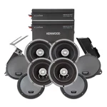 Kenwood P-HD4UT Front And Rear Amplified Package For 2014+ Ultra Motorcycles. Fixed Price $1274.99.